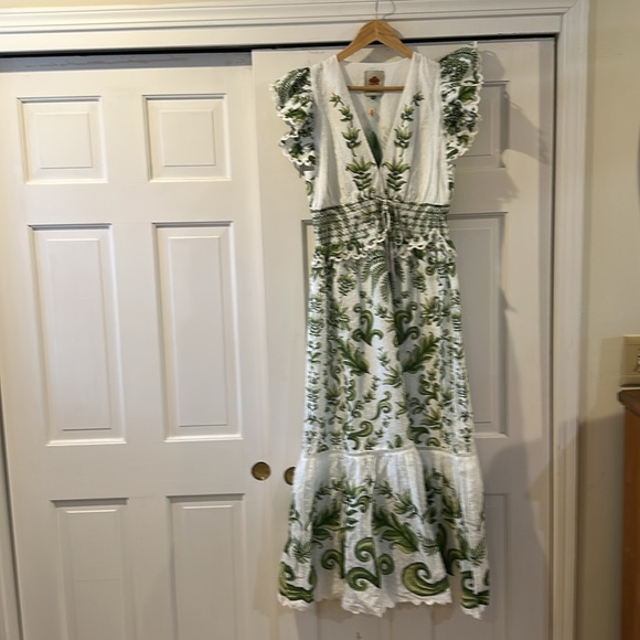 Floral Ruffle Maxi Dress - Picture 6 of 8